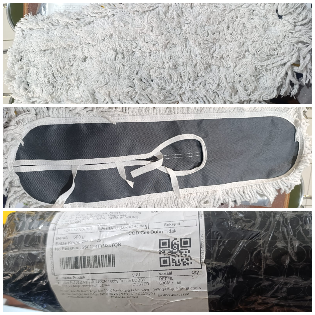 Pembelian Refill Lap Lobby untuk Masjid 